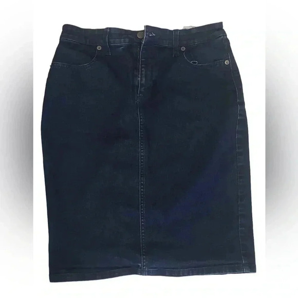 Banana Republic Denim Abk Skirt Size 6 - Picture 7 of 7
